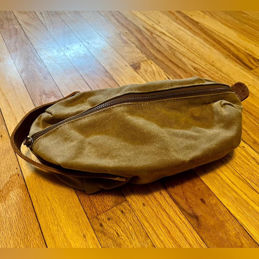 Blue Claw Co. Waxed Canvas Dopp Kit